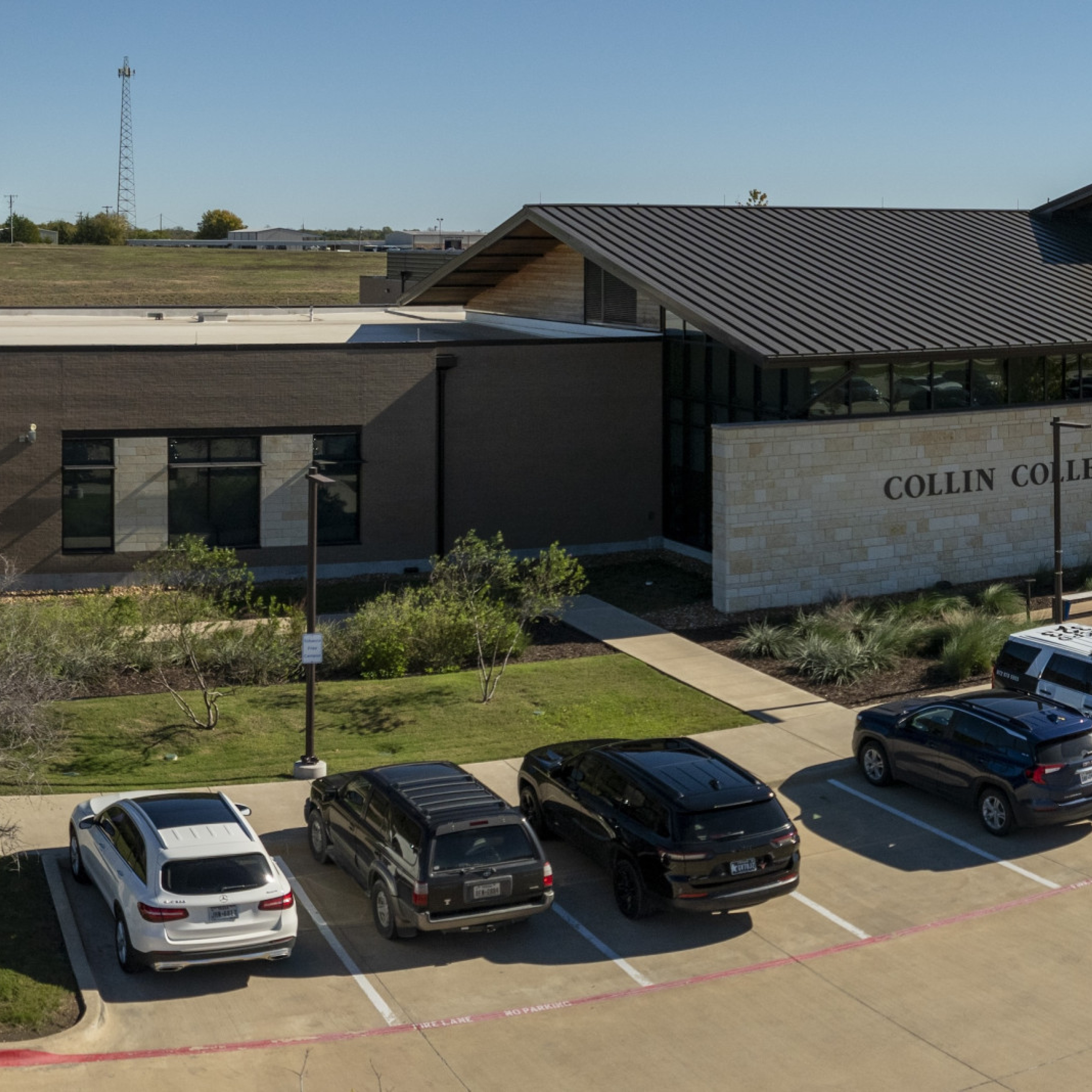 Collin College building frontage