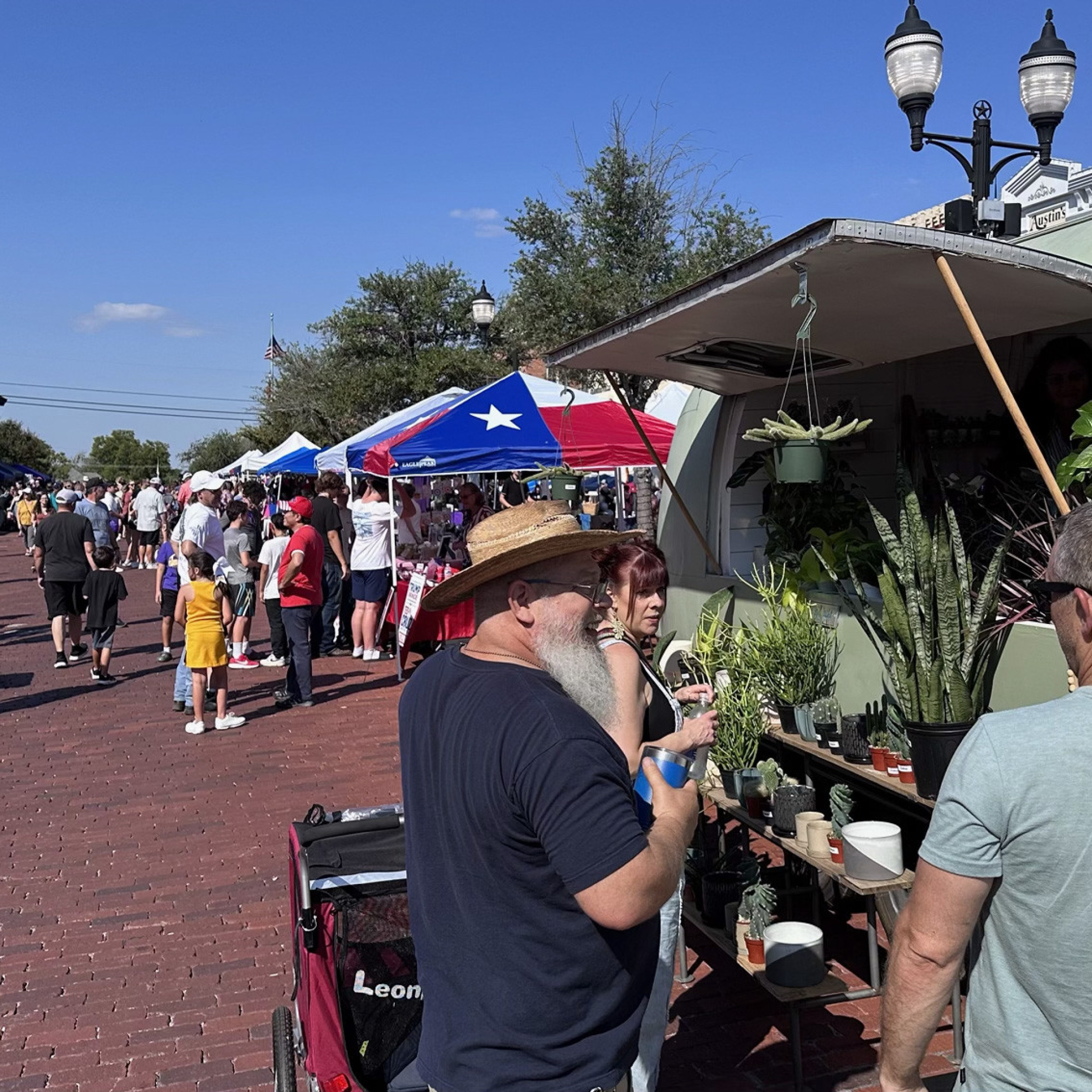 Old Town event in downtown farmersville