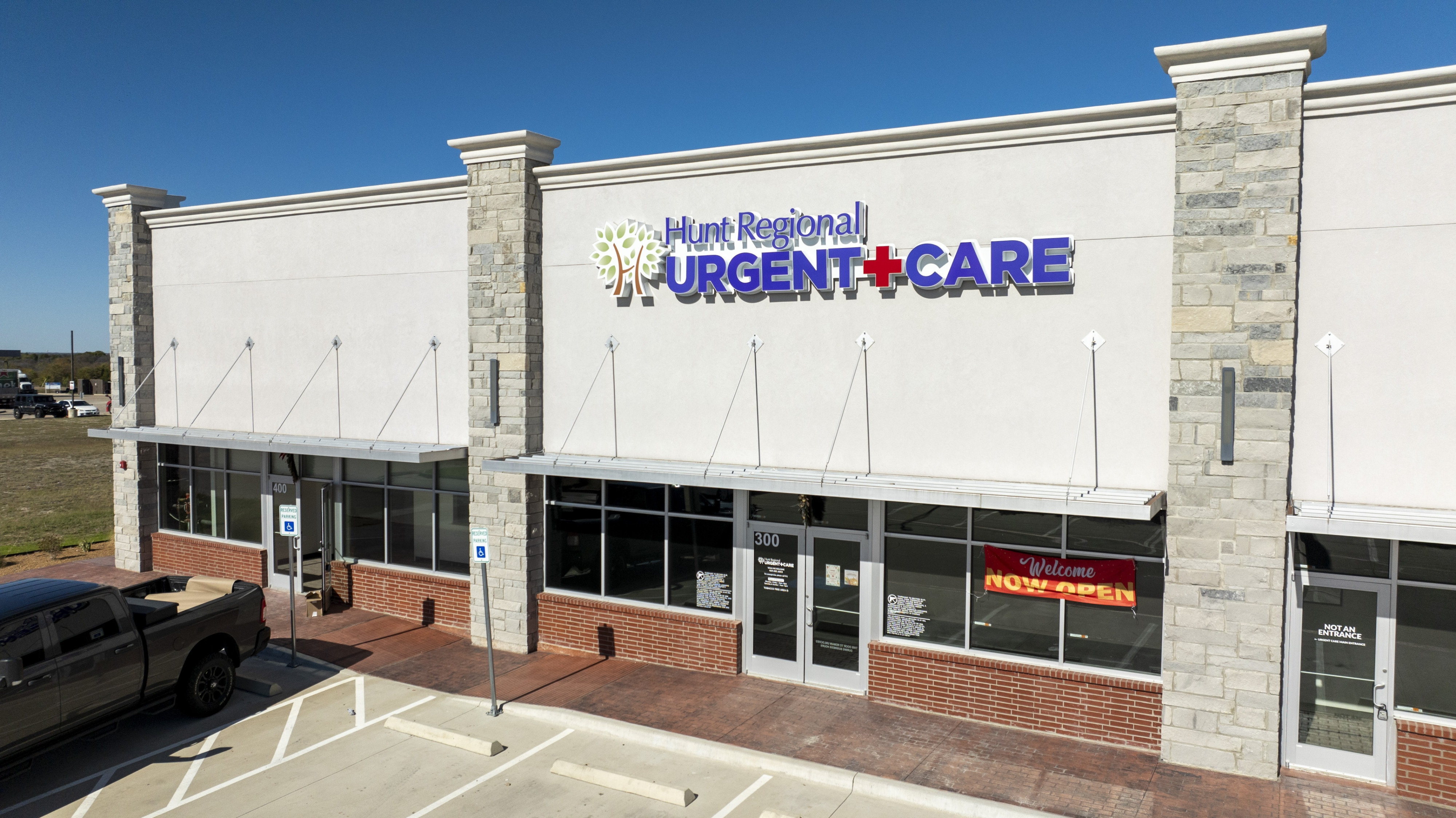 Hunt Regional Urgent Care storefront